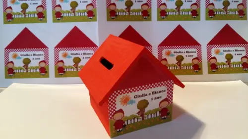 Casa Cofre Chapeuzinho Vermelho