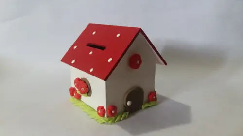 Casa Cofre Chapéuzinho Vermelho