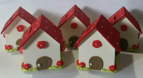 Casa Cofre Chapéuzinho Vermelho