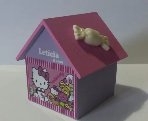 Casa Cofre da Hello Kitty