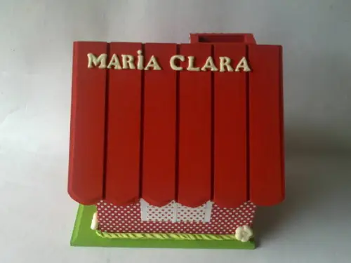 Casa Cofre Em Mdf
