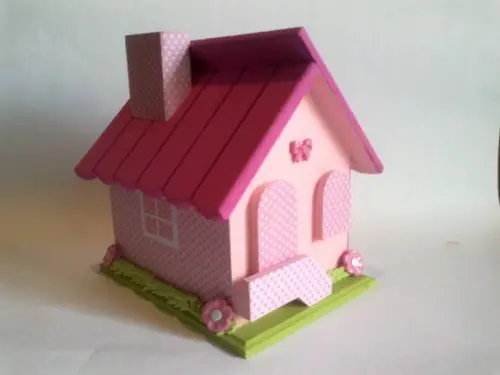 Casa Cofre Em Mdf Promoção