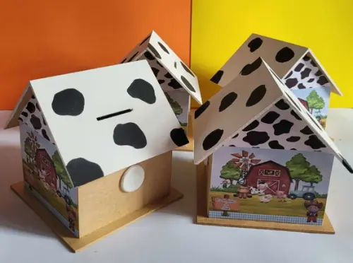 Casa Cofre Fazendinha Menino G - Promoção