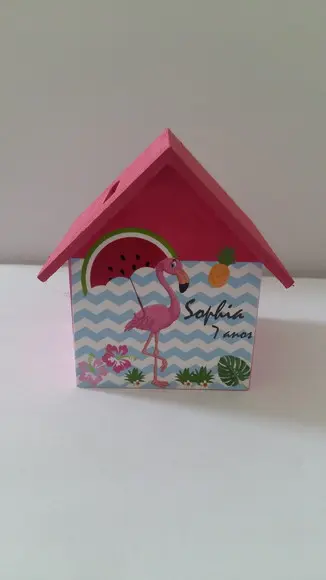 Casa Cofre Flamingo