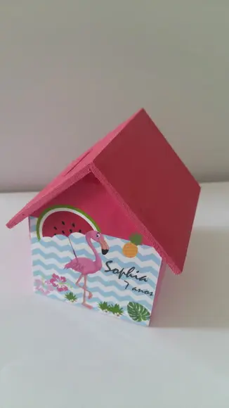 Casa Cofre Flamingo