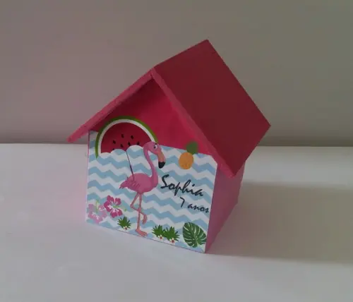 Casa Cofre Flamingo
