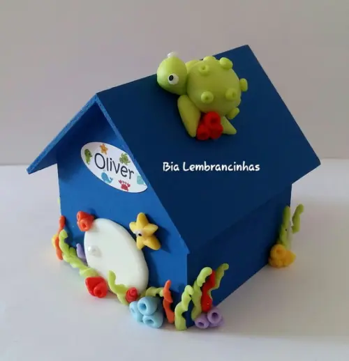 Casa Cofre Fundo do Mar