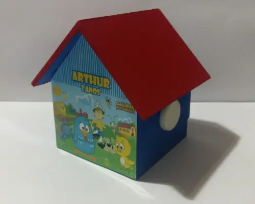 Casa Cofre Galinha Pintadinha