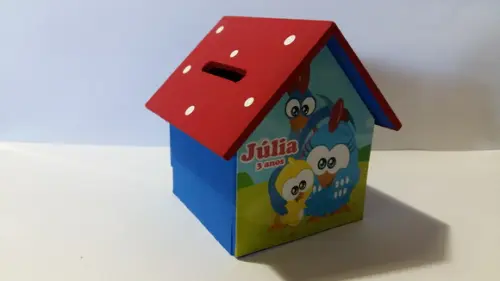 Casa Cofre Galinha Pintadinha