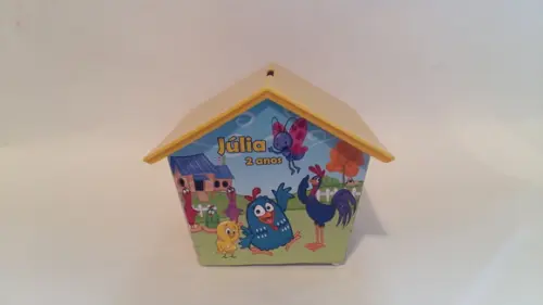 Casa Cofre Galinha Pintadinha Promoção