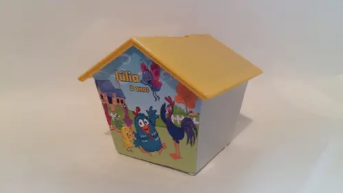 Casa Cofre Galinha Pintadinha Promoção