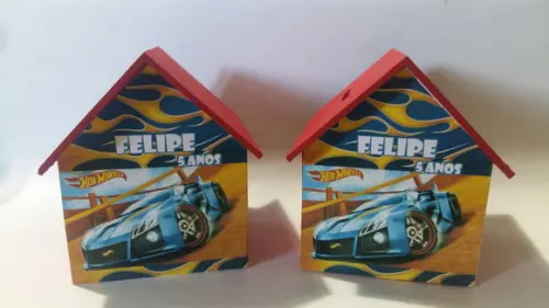 Casa Cofre Hot Wheels