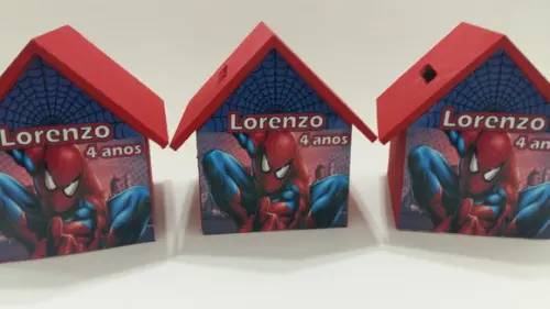 Casa Cofre Homem Aranha