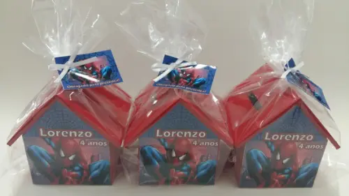 Casa Cofre Homem Aranha