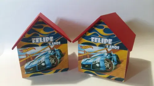 Casa Cofre Hot Wheels