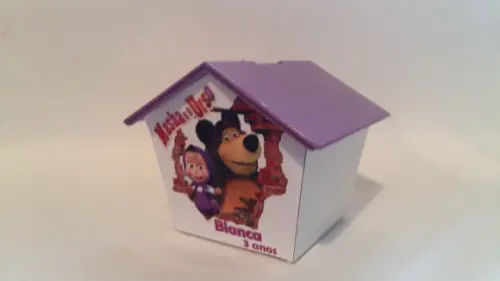 Casa Cofre Masha & Urso - ESGOTADO