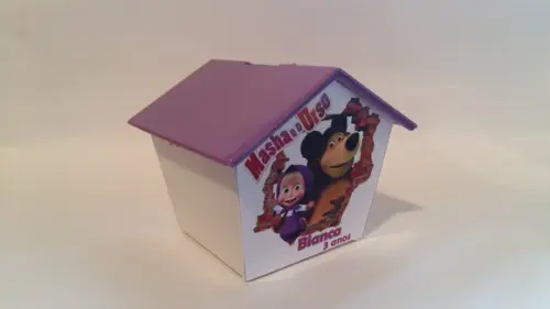 Casa Cofre Masha & Urso - ESGOTADO