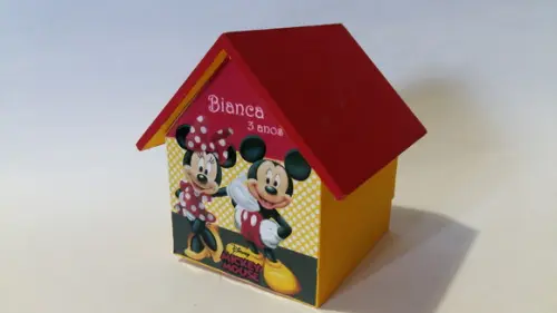 Casa Cofre Mickey & Minnie