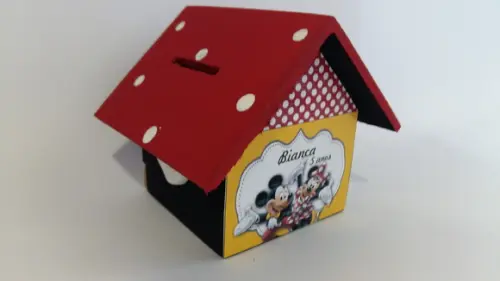 Casa Cofre Mickey & Minnie
