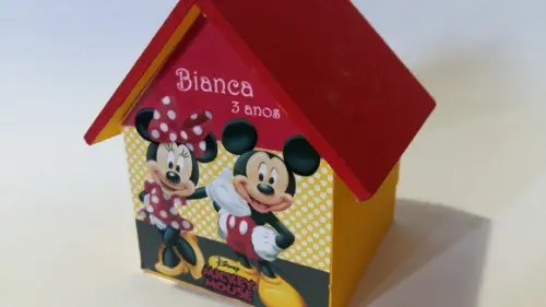 Casa Cofre Mickey & Minnie