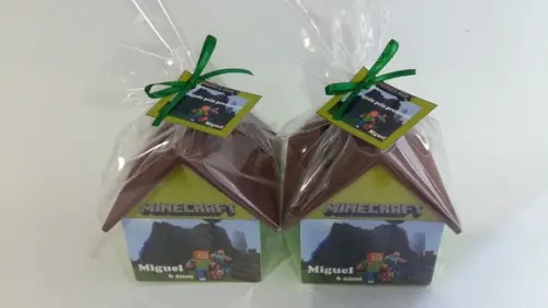 Casa Cofre Minecraft