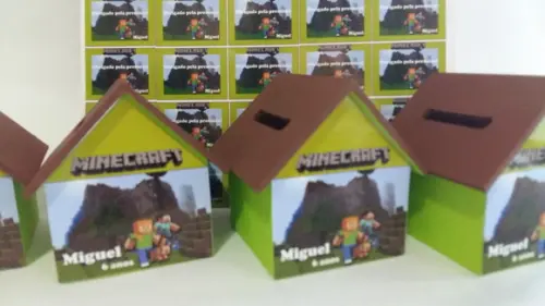 Casa Cofre Minecraft