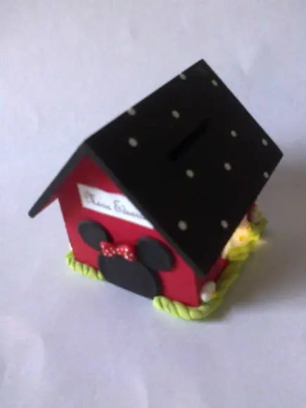 Casa Cofre Minnie - Modelo 2