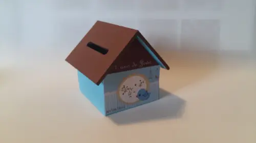 Casa Cofre Passarinho Menino