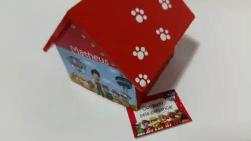 Casa Cofre Patrulha Canina