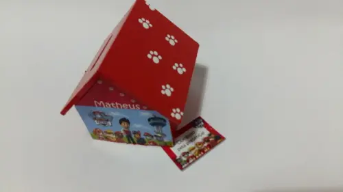 Casa Cofre Patrulha Canina