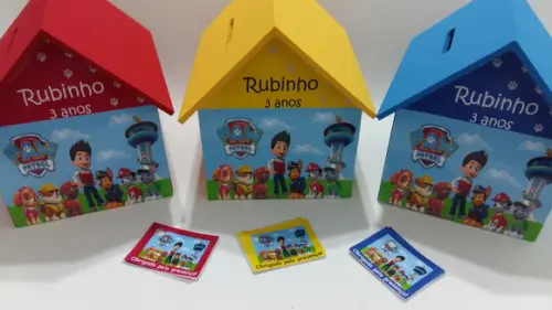 Casa Cofre Patrulha Canina G - Promoção