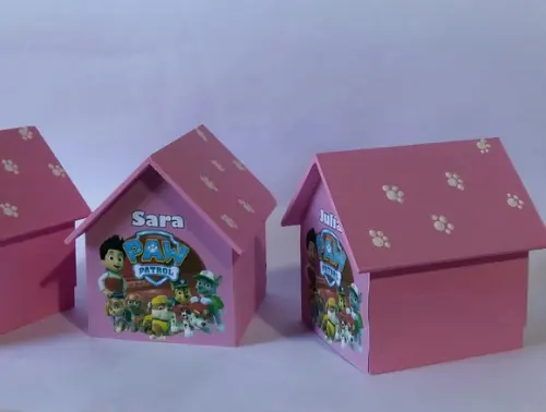 Casa Cofre Patrulha Canina G Menina