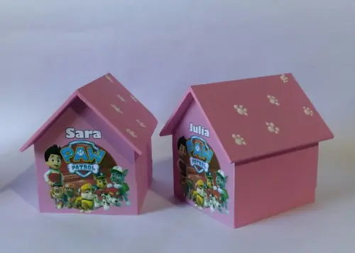 Casa Cofre Patrulha Canina G Menina