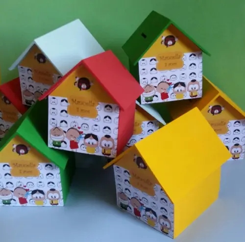 Casa Cofre Personagens