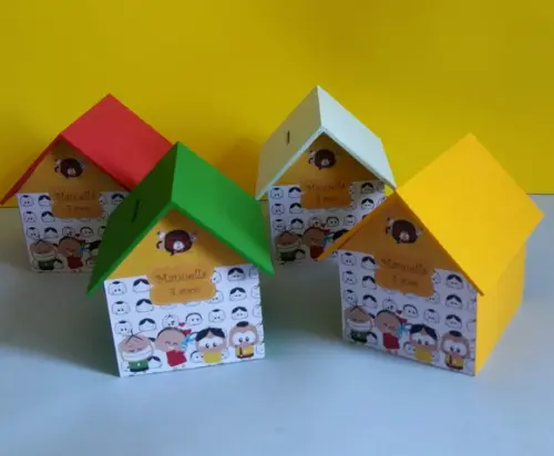 Casa Cofre Personagens