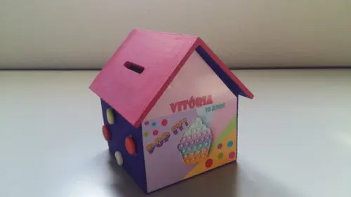 Casa Cofre Pop It