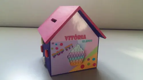 Casa Cofre Pop It