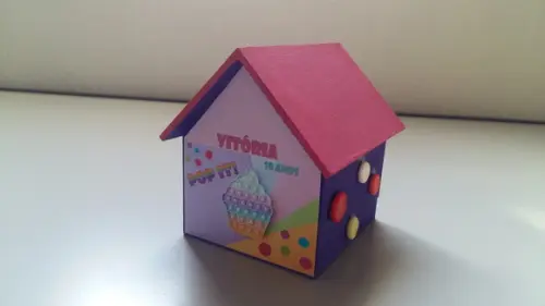 Casa Cofre Pop It