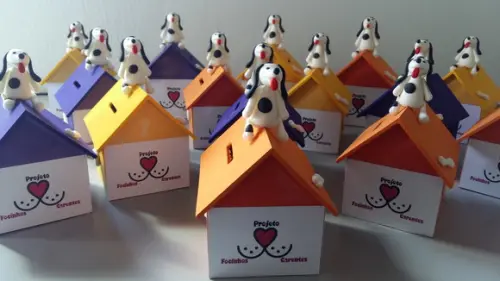 Casa Cofre Projeto Focinhos Carentes