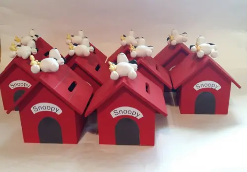 Casa Cofre Snoopy