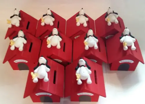 Casa Cofre Snoopy