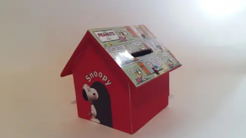 Casa Cofre Snoopy Esgotado