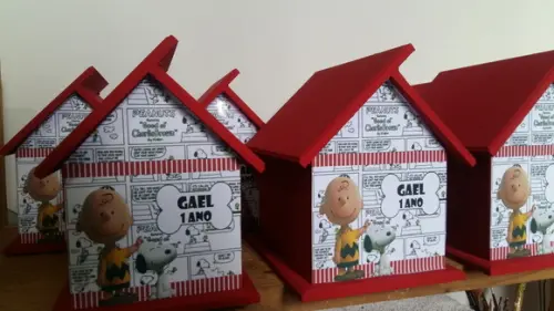 Casa Cofre Snoopy G