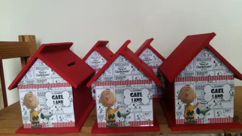 Casa Cofre Snoopy G