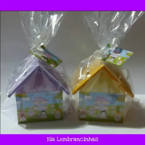 Casa Cofre Tema Casinha de Boneca