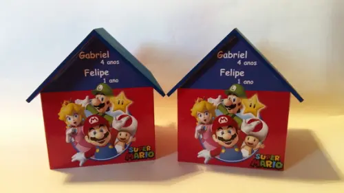 Casa Cofre Super Mário Bros G
