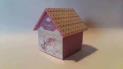 Casa Cofre Unicórnio
