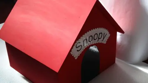 Casa Snoopy (30x30) - Decoração De Mesa