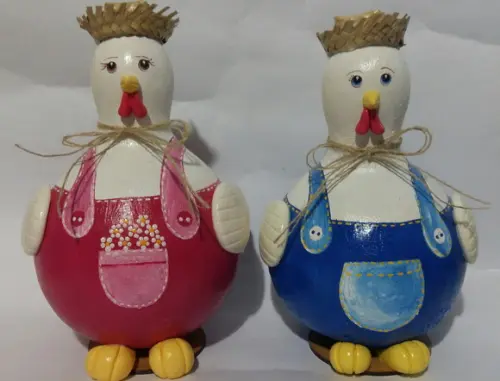 Casal de Galinhas de Cabaça