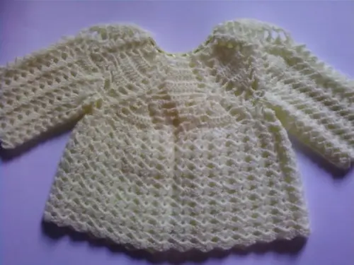 Casaquinho de Bebê